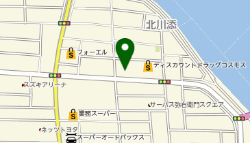 [EV]高知ダイハツ販売(株) 高知中央店の地図画像