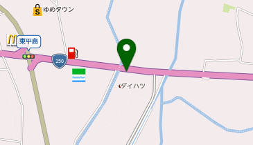 [EV]岡山ダイハツ販売(株) 平島店の地図画像