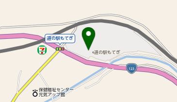 [EV]茂木町・(株)もてぎプラザ 道の駅 もてぎの地図画像