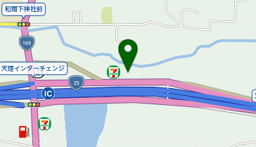 [EV]セブンイレブン天理インター店の地図画像