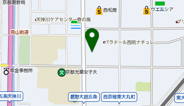 [EV]京都トヨペット(株) カドノ店の地図画像