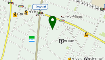 [EV]昭島市 イーストテラス・サブスリー (第1P)の地図画像