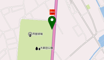 [EV]今治市 大新田公園 (今治市営球場)の地図画像