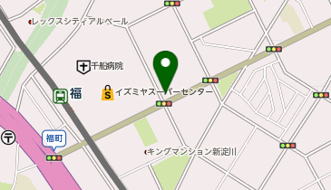 [EV]セブンイレブン大阪福町3丁目店の地図画像
