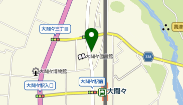 [EV]みどり市 大間々図書館の地図画像