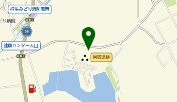 [EV]みどり市 岩宿博物館の地図画像