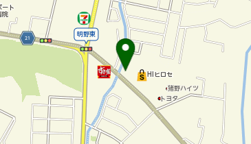 [EV](株)ホームインプルーブメントひろせ HIヒロセ スーパーコンボ明野店の地図画像