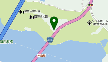 [EV]長崎県 西海橋公園の地図画像