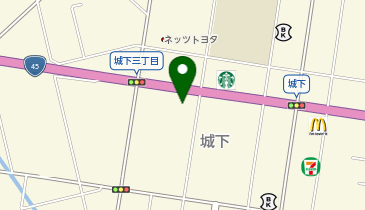 [EV](株)タックス本部 TAX城下 COW-COW店の地図画像