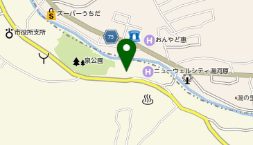 [EV]万葉倶楽部(株) ニューウェルシティ湯河原 いずみの湯 (第3P)の地図画像