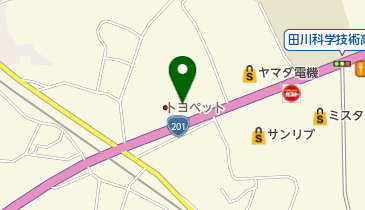 [EV]福岡トヨペット(株) 田川店の地図画像