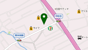 [EV](株)アイリスプラザ ユニディ 相模大野の地図画像