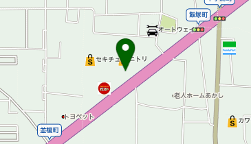 [EV]ニトリ高崎店 (平面P)の地図画像
