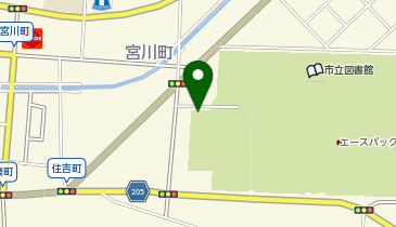 [EV]鳥取県 県立倉吉未来中心 (エースパック未来中心)の地図画像