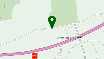 [EV](株)パワーエックス 道の駅 みかもの地図画像