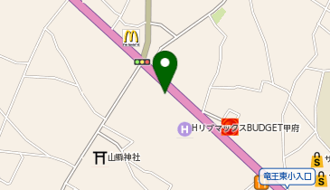 [EV]山梨ダイハツ販売(株) 竜王店の地図画像