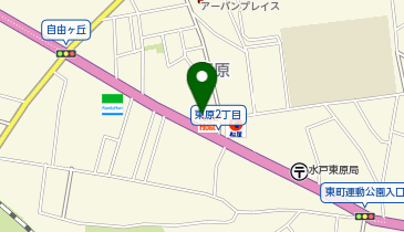 [EV]ロイヤルホールディングス(株) ロイヤルホスト水戸東原店の地図画像