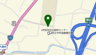 [EV]飯田市 伊賀良公民館の地図画像