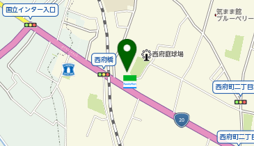 [EV]テスラモーターズジャパン ファミリーマート府中甲州街道店 (府中SC)の地図画像