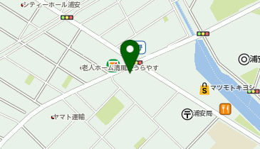 [EV]テスラモーターズジャパン ファミリーマート浦安東野一丁目店 (浦安SC)の地図画像