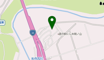 [EV](同)ULTRAパートナーズ 道の駅 にしお岡ノ山の地図画像