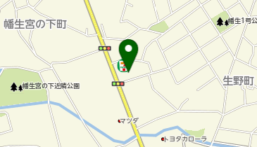 [EV]セブンイレブン下関生野町店の地図画像