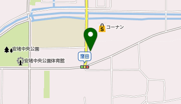 [EV]コーナン商事(株) コーナン安堵店の地図画像