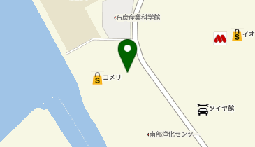 [EV]コメリパワー大牟田店の地図画像