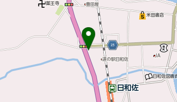 [EV]美波町・(株)道の駅日和佐 道の駅 日和佐の地図画像
