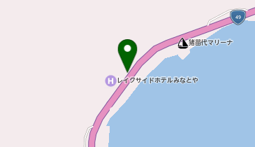 [EV]レイクサイドホテルみなとやの地図画像