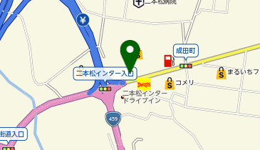 [EV]ヨークベニマル 二本松インター店の地図画像