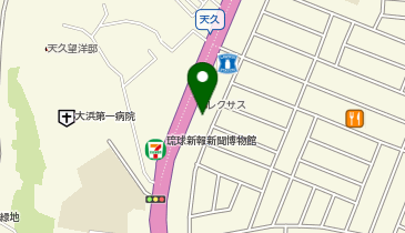 [EV]沖縄トヨタ自動車(株) レクサス那覇店の地図画像