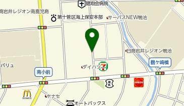 [EV]鹿児島ダイハツ販売(株) 郡元店の地図画像