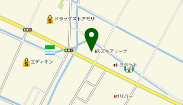 [EV](株)スズキ自販熊本 スズキアリーナ八代中央の地図画像