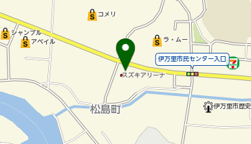 [EV]スズキ佐賀中央自動車販売(株) スズキアリーナ伊万里の地図画像