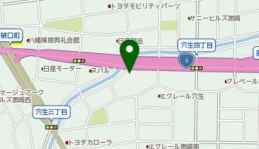 [EV](株)スズキ自販福岡 スズキアリーナ八幡中央の地図画像