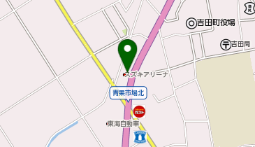 [EV](株)スズキ自販浜松 スズキアリーナ吉田の地図画像