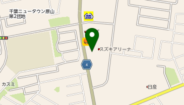 [EV](株)スズキ自販千葉 スズキアリーナ千葉ニュータウンの地図画像