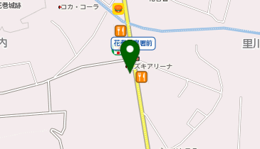 [EV](株)スズキ自販岩手 スズキアリーナ花巻中央の地図画像