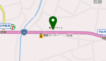 [EV]大分トヨペット(株) 宇佐店の地図画像