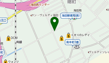 [EV]フジ海田店の地図画像
