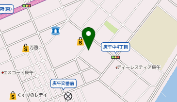 [EV]フジ庚午店の地図画像