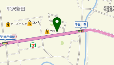 [EV]コメリパワー小千谷店の地図画像