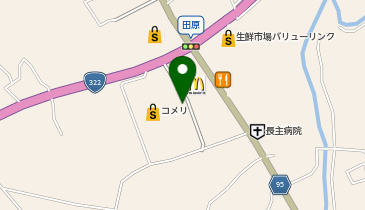 [EV]コメリパワー川崎店の地図画像