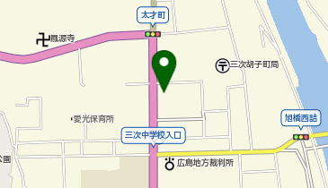 [EV]三次市 湯本豪一記念日本妖怪博物館 三次もののけミュージアムの地図画像