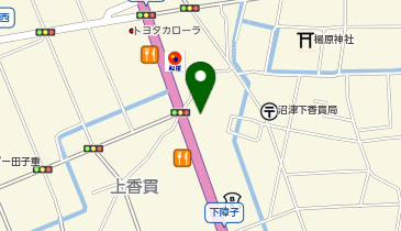 [EV]ダイハツ沼津販売(株) 本社・沼津店の地図画像