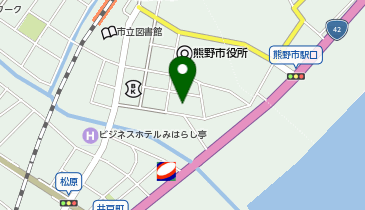 [EV]熊野市馬留駐車場の地図画像