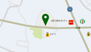 [EV]道の駅 おおさとの地図画像