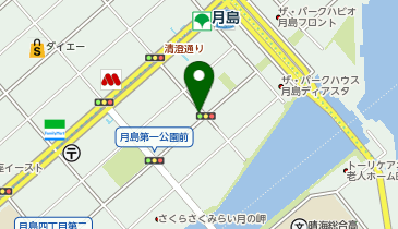 [EV]ダイハツ東京販売(株) Dモール月島店の地図画像