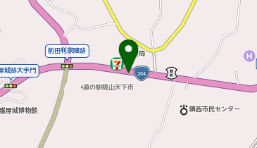 [EV]道の駅 桃山天下市の地図画像